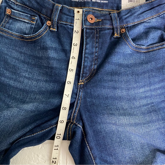 New INC International Concepts Women Core Denim Mid Rise Skinny Jeans - Picture 12 of 13